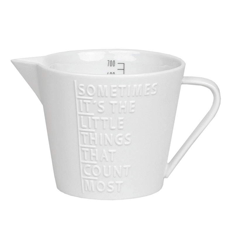 Rader Measuring Cup 'Sometimes it's the Little Things'